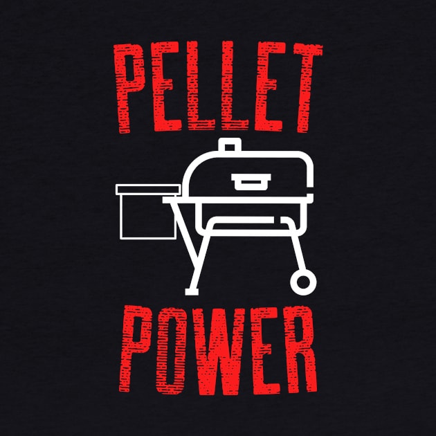 Pellet Power Red White Design by Preston James Designs